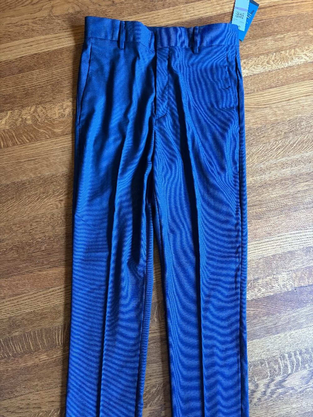 NEW Perry Ellis Portfolio Men's Dress Pants 32X30 Slim fit narrow bottom opening